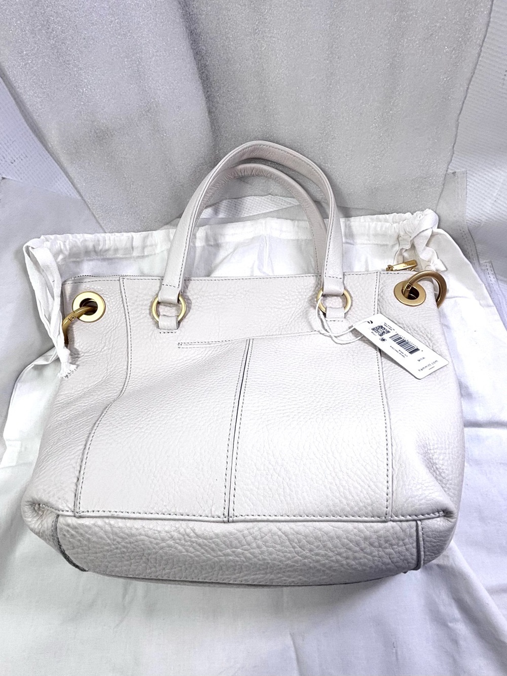 Hammitt Daniel Calla Bag. Lily White/Brushed Gold. - Picture 4 of 16
